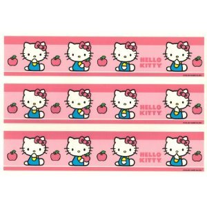 walmart bakery hello kitty border edible image walmart com walmart com