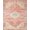 Pink, Pattern 18, variant on ODIKA Pink Vintage Tapete Scrollwork Border Motifs Textured for Dorm Room, Small Living Apartment, Stain Resistant Low Profile
