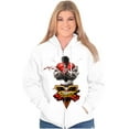 thumbnail image 4 of Street Fighter Ryu 90s Video Gamer Zip Up Hoodie Men's Women's Brisco Brands M, 4 of 6