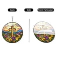 thumbnail image 7 of Acrylic Puzzle Suncatcher, Cross Flower Sea Sun Catchers Puzzle, DIY SunCatchers Puzzles Window Hanging, 2-in-1 Acrylic Jigsaw Puzzle Suncatcher Home & Garden Decor, 3.15 in, 7 of 7
