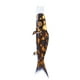 thumbnail image 1 of Calcetines de viento de carpa japonesa Nobori con estampado en caliente, bandera de pez, decoración colgante de pared para festivales, decoración para el hogar, tienda, regalos (negro), 1 of 7