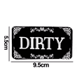 thumbnail image 2 of Clean Dirty Dishwasher Magnet, Reversible Dish Washer Sign, Double Sided Strong Kitchen Flip Indicator, 2 of 5