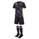 thumbnail image 1 of Odeerbi Niños Niñas Fútbol Formación Uniforme Set de 3 Piezas Camiseta de Malla Seca Rápida + Pantalones Cortos + Calcetines Kit de Entrenamiento Completo Para 6-15 Años, 1 of 7