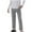 Gray, variant on Boys Girls Suit Pants Kids School Uniform Pants with Pockets Dress Elastic Waist Straight Leg Pants