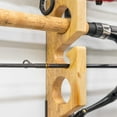 thumbnail image 2 of Wall Mounted Fishing Pole Rack: Space-Saving Storage Solution, 2 of 9