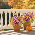 thumbnail image 2 of 24 Bundles Faux Ferns Artificial Flowers for Outdoors Realistic Fake Plants Spring Summer Decor for Home Garden Patio Front Porch Outside Decoration, 2 of 5