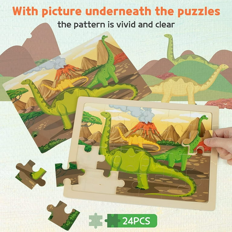  Dinosaur Puzzles