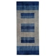thumbnail image 3 of Rugsotic Carpets Handmade Rugs Hand Knotted Loom Runner 2'6''x8' Blue Light Blue Wool for Indoor Use, 3 of 5