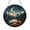 Acrylic 3.5 Inch, variant on Rustic Camping Scene Window Hanging Decor, Stained Glass Style Campfire Suncatcher Panel for Nature Home
