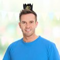 thumbnail image 6 of OFFIGAM 40th Birthday Crown Hat Black Golden Party Hats for Adults Decoration Photo Prop 3.14 Inch 1PC, 6 of 10