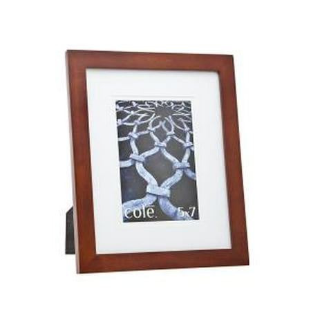 8x10 5x7 walnut mat frame horizontal matte vertical standing wood