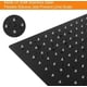 thumbnail image 4 of Regadera Cuadrada 20cm Negra Acero Inox Con Tubo 40cm Modelo Negro, 4 of 4