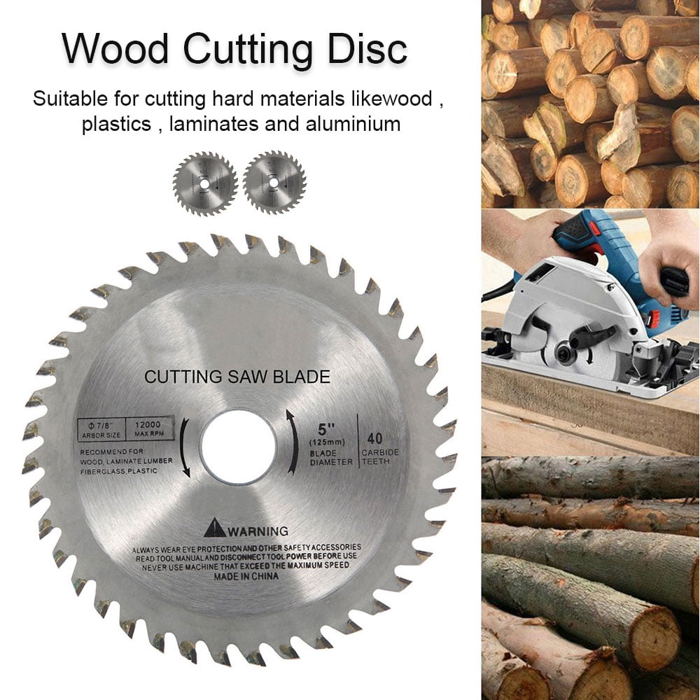 6 inch 40 Teeth Carbide Alloy Circular Saw Blade Disc For Cutting Wood 150mm 