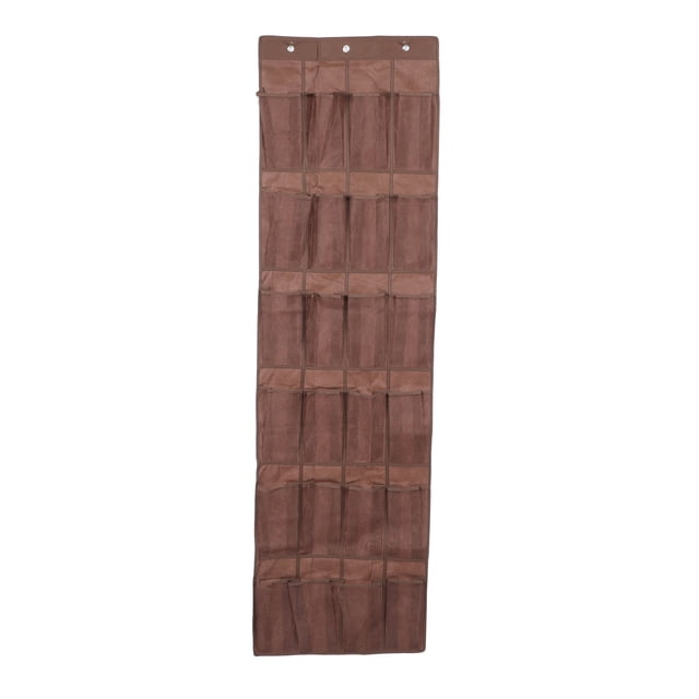 GOOHOCHY Organizador de zapatos para puerta, bolsa de almacenamiento para colgar zapatos en la puerta, bolsa de rejilla para colgar zapatos