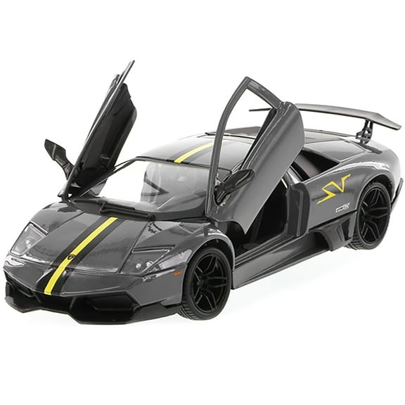 Lamborghini Murcielago LP 670 4 SV Grey Diecast Model Car 1/24 by Motormax