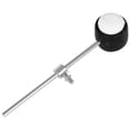 thumbnail image 2 of Batidor de bombo,Pedal de tambor profesional con parche de fieltro para baterista,Pedal de bombo con contrapeso,Mazo de jazz con eje de metal y sonido suave,Mazo de bombo ligero de fieltro de, 2 of 8