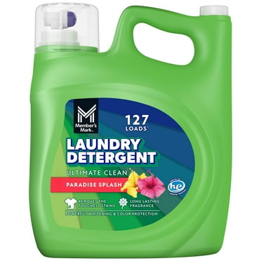 Member's Mark Liquid Laundry Detergent, Paradise Splash, 127 loads, 196 fl. oz.