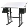 Martin Universal Design  Liz White Top Drafting and Hobby Craft Table