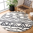 thumbnail image 2 of SAFAVIEH Metro Jarred Diamond Area Rug, Black/Ivory, 5' x 8', 2 of 10