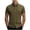 Army Green, variant on Kaemgyyd Men's Fishing Shirt Short Sleeve Sun Protection Casual Button Down Shirts Comfort Fit Corduroy Workwear with Pockets