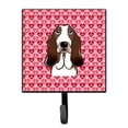 thumbnail image 1 of Basset Hound Hearts Leash or Key Holder, 1 of 1