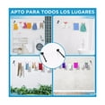 thumbnail image 3 of Tendederos Plegables Retráctil Ropa Plegable Reforzado Metal negro, 3 of 4
