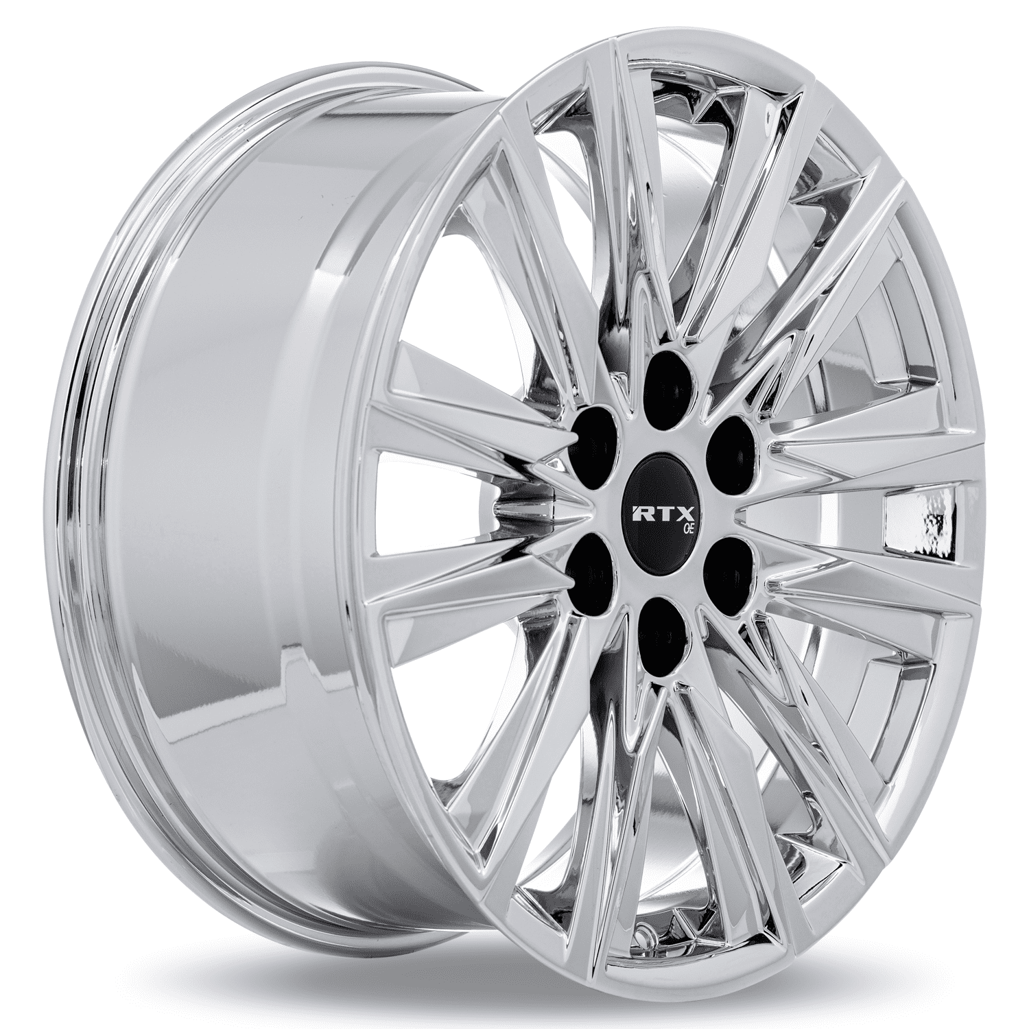 RTX GM-01 22x9 6x139.7 ET25 CB78.1 Chrome PVD Wheel