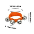 thumbnail image 5 of Wrist Bells Under 5 ! Yannianjz Jingle Bell Bracelet Percussion Instrument for Christmas Party Celebration Music Events 4 Bells Adjustable Nylon Strap Easy to Wear Colorful Design, 5 of 9