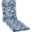 Blue Garden Floral, variant on Outdoor Chaise Cushion, 21 in x 72 in, Weather-Proof, Rain-Proof, Fade Resistant Patio Cushion for Chaise Lounger Red Leaf Palm