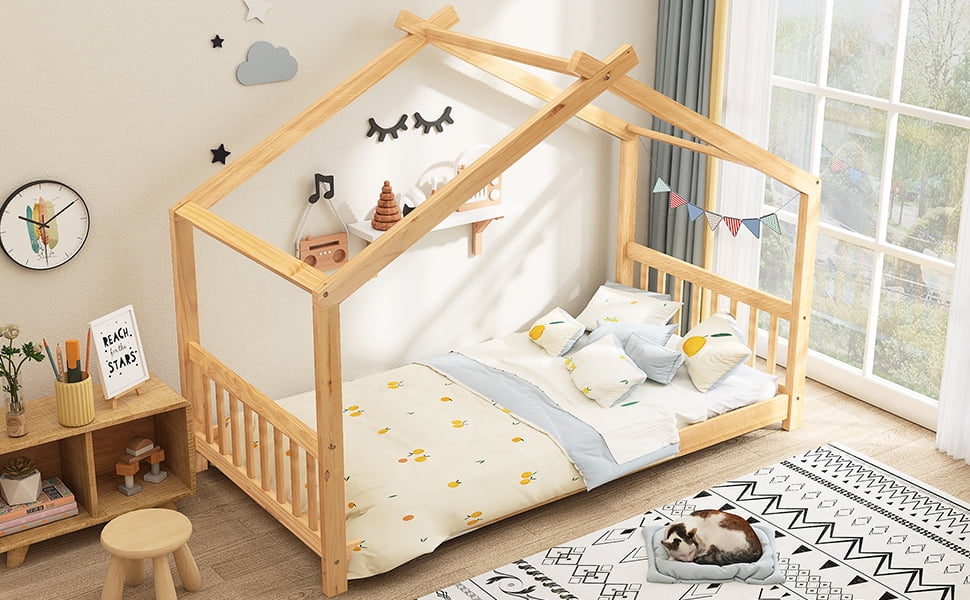 Euroco wood platform bed deals