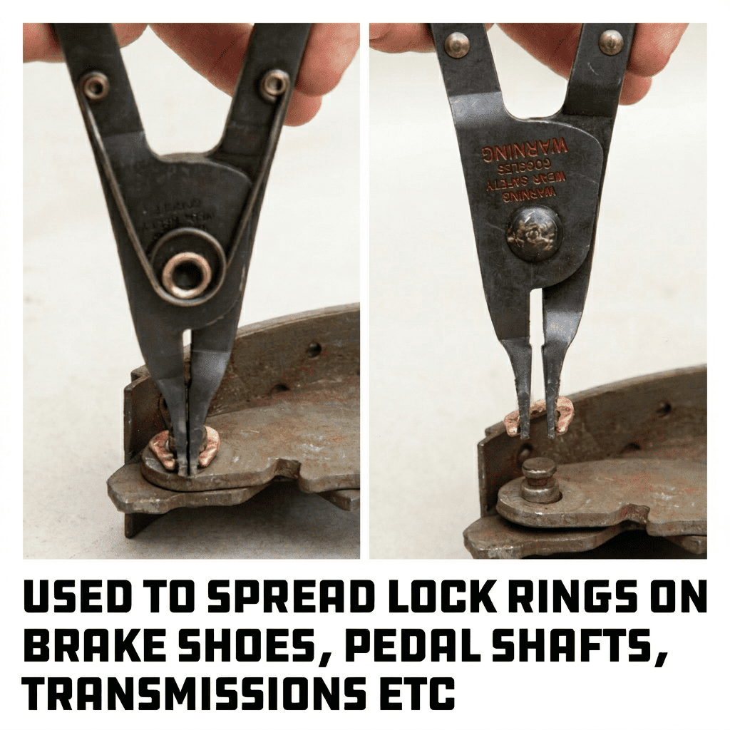 Powerbuilt Internal Snap Ring Pliers - 648633