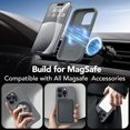 thumbnail image 4 of TEMOGU-Compatible with iPhone 16 Pro Max Case, Compatible with MagSafe, Liquid Silicone Case, 1 Screen Protector + 1 Len Protector, Full Body Protective Shockproof Phone Cover 6.9", Deep Gray, 4 of 4