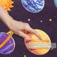 thumbnail image 3 of Small Washable Kitchen Rug, Cartoon Space Planets and Stars Pattern Indoor Door Mats for Entryway, Non Slip Area Rug Floor Carpet for Entrance Bathroom Bedroom, 3 of 7