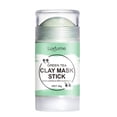 thumbnail image 1 of Mascarilla de barro en barra HUOGUO Clean Skin con té verde y berenjena, 90 g, 1 of 2