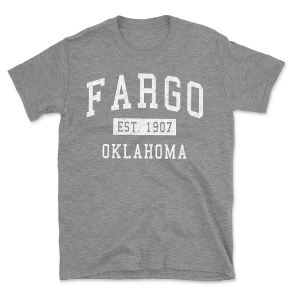 Fargo Oklahoma Classic Established Men's Cotton T-Shirt