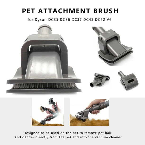 Pet Attachment Brush Vacuum Cleaner Animal Brush Tool Parts For Dyson Dc35 Dc36 Dc37 Dc45 Dc52 V6 Walmart Com Walmart Com