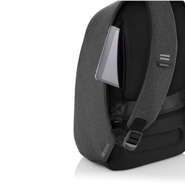 XD Design Bobby Tech Compact Anti Theft Travel Backpack w USB Port Black Walmart