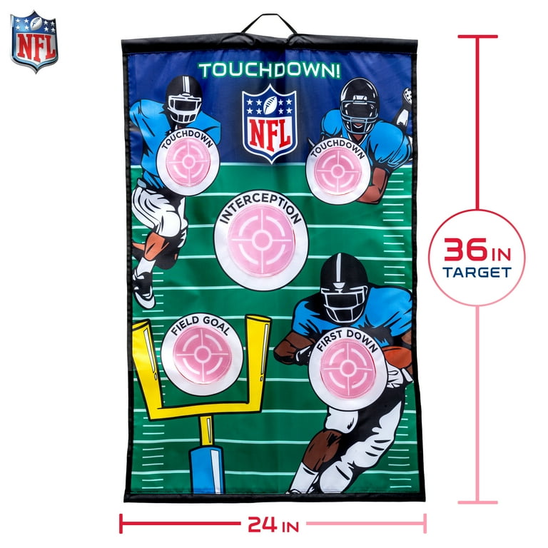 Franklin Sports NFL Football Target Toss Game - Kids Over the Door
