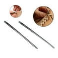 thumbnail image 3 of Leather 2-Prong Lacing Needle Rope Lace Needles Leather Sewing Craft Tools 4pcs, 3 of 10