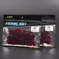 thumbnail image 3 of Outdoor Fishing Lures Soft Rubber Worm Bait - 60pcs/pack (Straight and Curved), 3 of 10