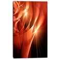 thumbnail image 2 of Abstract Warm Brown Fractal Design - Contemporary Abstract Wall Art, 2 of 3