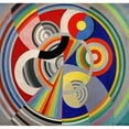 thumbnail image 2 of Robert Delaunay 16x15 Gold Ornate Wood Frame and Double Matted Museum Art Print Titled - Rhythm N 1 (1938), 2 of 4