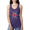 thumbnail image 1 of Normal is Boring - Women's Racerback Tank Top, up to Women Size 2XL - Union Jack British Flag, 1 of 5