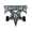White/Black, variant on Thrasher Sk8-Goat Patch Black/Silver