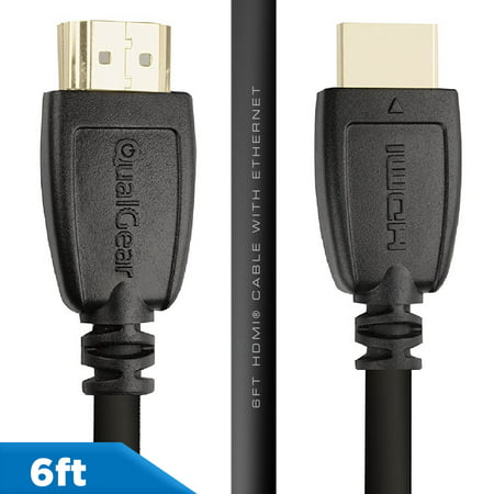 QualGear 6' High-Speed HDMI 2.0 Cable with