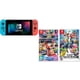 thumbnail image 2 of Consola de Nintendo Switch Neon 32GB Version 1.1 Standard Edition (Importado) + juegos físicos de Mario Kart 8 Deluxe y Super Smash Bros Ultimate Standard Edition, 2 of 2