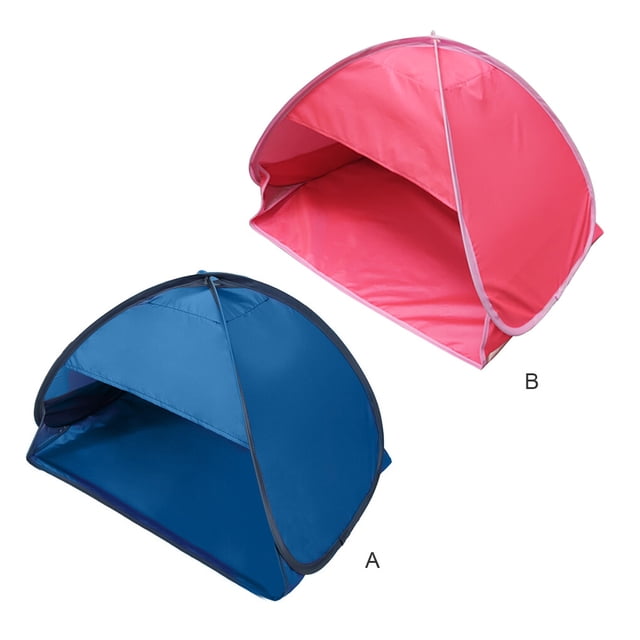 fastboy Tente de Camping Portable Auvent de Plage Résistant aux UV Abri Pare-Soleil Tente de Pêche Extérieure, Rouge, G