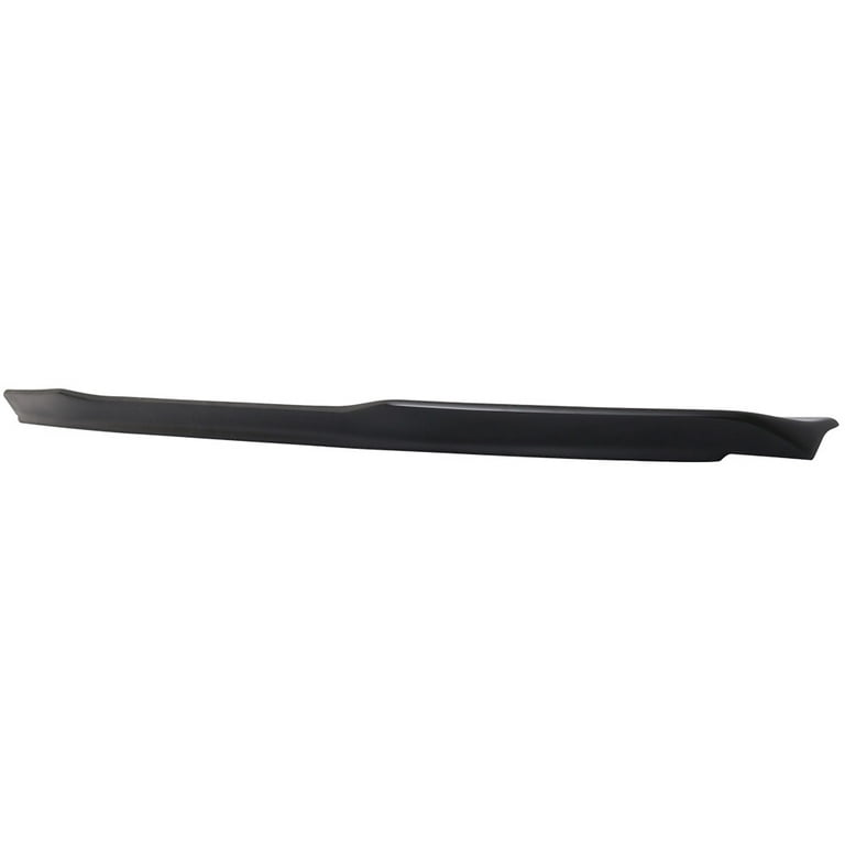 Ikon Motorsports Compatible with 15-23 Ford Mustang Coupe H Style High Kick  V Trunk ABS Spoiler Matte Black