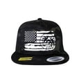 thumbnail image 3 of "Strong Faded" White Trucker Snapback Hat For Adult Men And Women, 3 of 11