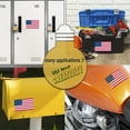 thumbnail image 4 of American Flag Stickers - 3 x 5 inches - USA US Flag Stickers Decals for Car Truck Window Motorcycle Hard Hat Helmet Laptop Mailbox - Classic United States Flag Stickers Bumper Sticker (6 Pack), 4 of 7